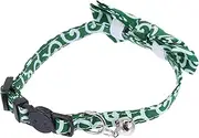 Adjustable Cat Collar with Bell Charm and Safety Buckle Elegant Bow Design for Kittens and Cats for Daily Wear Parties and Special Occasions