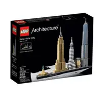 在飛比找momo購物網優惠-【LEGO 樂高】Architecture 建築系列 紐約 