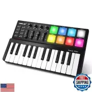 Vangoa MIDI Keyboard Controller 25 Keys, Worlde Panda MINI USB Midi Keyboard