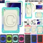 Case Heavy Duty Rotating Stand Armor Cover For Samsung Galaxy Tab A9 A9+ Plus