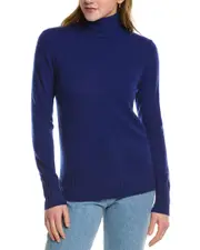 Ainsley Basic Cashmere Turtleneck Sweater