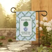 Welcome-ish Garden Flag, Anti-Trump, Liberal, Social Justice Activist