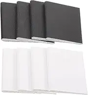 TEHAUX 8pcs Door Foot Sealing Strip Draft Stopper Door Weather Stripping Door Gap Filler Door Seal Door Bottom Seal Strip Door Sweeps for Exterior Doors Door Corner Seal Kit Sponge
