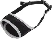 JUMPLAWN Bite Dog Muzzle Breathable Mesh Muzzle for Puppies Durable Wear Resistant Design for Preventing Biting Barking Chewing Suitable