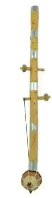 Rajasthani Sarangi Folk Fiddle Ravanhatta Musical String Instrument Ravanahatha