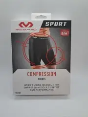 NEW McDavid Multi-Sport Compression Short Model 8100 - Black S/M