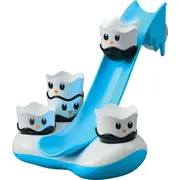 Fat Brain Toy Co Waddle Bobbers Kids/Baby 12m-5y Iceberg & Penguins Bath Toy