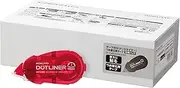 KOKUYO Tape Glue Dot Liner, Refill, Strong Sticking, 10 Pieces, TA-D403-08X10, Red