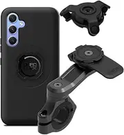 Quad Lock Motorcycle Handlebar Phone Mount PRO Kit with Vibration Dampener and Galaxy A54 MAG Case