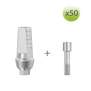 x50 Straight Abutment Ø 4.5, 5.5 GH 1-5mm Internal Hex Standard platform 2.42 mm