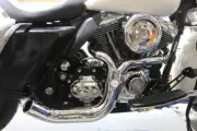 HARLEY FLT 2:1 Lake Style Exhaust System Chrome fits 2007-2016 FLT,