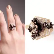 Harry Potter Chocolate Frog Ring Palnart Poc Free Size Brough Superior Japan New