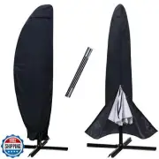 NettyPro Patio Umbrella Cover for 10 to 11FT Offset Umbrella, Fade Resistant