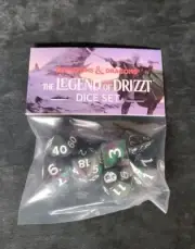 Legend of Drizzt Dice Set Exclusive Free RPG Day 2024 Sirius Dice