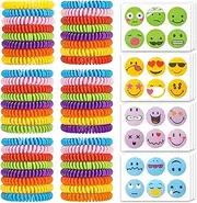 48Pack Mosquito Bracelets with 72 Pack Smile Mosquito Patches