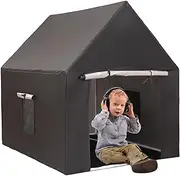 Black Out Sleep Tent, Light-Blocking Sleep Tent, Portable Sleeping Pod, Black Out Bed Canopy, Dark Room Tent for Sleeping, Sleep Tent for Dorm Beds, Black Out Sleeping Solution