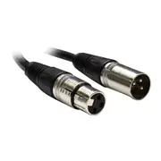 Dynamix C-XLR3-5 Balanced XLR 3-Pin Male to Female Audio Cable - 5m [C-XLR3-5]