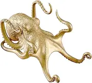 Cell Phone Stand Octopus Mobile Phone Holder - Phone Dock Signature Pen Holder Aluminum Alloy Creative Octopus Lazy Mobile Phone Brush Play Phone Stand for Desk Decor Ornaments