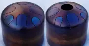 High-Top Tunable 9inch Two-Sided Steel Tongue Drum/ Tank drum/ Hand pan