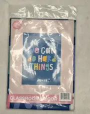 Pippi Post Wall Classroom Decor “ We Can Do Hard Things” 28" X 40" Callie Daniel