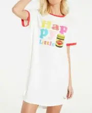NEW PETER ALEXANDER VEGEMITE SLEEP TEE NIGHTIE $89.95 WOMENS MEDIUM M - CREAM