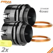 2x PRV Audio TW400Ti-Nd-4 Bullet Super Tweeter 4 Ohm Titanium Neodymium v2 NEO