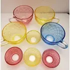 Rainbow Punch Cups and Parfait Ramekins New