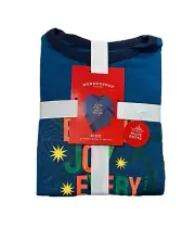 Kids' Joy Print Matching Family Pajama Set - Wondershop Blue 6
