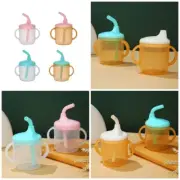 Baby Learn to Drink Cup with Anti Leak Feature Soft Straw and Clear Scale 220ml