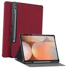 Case for Samsung Galaxy Tab S10 Plus/Tab S9 Plus/S8+/S7 FE/S7+ 12.4-inch Red