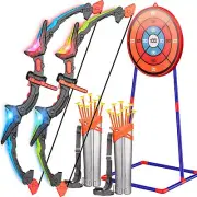 Bow and Arrow Set for Kids, Bow and Arrow Toys for 5 6 7 8 9 10 11 12 13 14 Y...