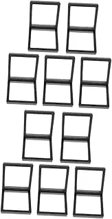 FRCOLOR 2sets Nail Art Organizer Storage Box Lid Fake Nails Box Storage Container 5pcs*2