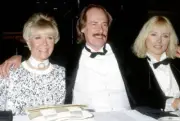Doris Day John Phillips & guest 1987 Old Photo