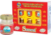 SANEST Concentrated Bird'S Nest Sugar Free Drink (Pack of 6 Jars X 70Ml per Jar)