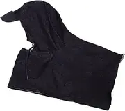 [Ipetboom] Denim Cape Riding Hat Windproof Headwrap Abrasion-Resistant Cap Full Head Protection Sports Sunshade Neck Protector
