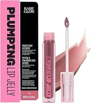 BABE ORIGINAL Plumping Lip Jelly for Fuller Looking Lips | Lip Gloss with Peptides and Hyaluronic Acid Plumps & Hydrates Lips | Cruelty-Free and Vegan Formula with High Shine & Long-Lasting, Mauve