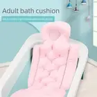 Full Body Bath Pillow Bathtub Full Body Mat Headrest Neck Support For Adult