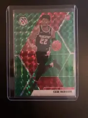 2019-20 Mosaic Cam Reddish Hawks RC #241 Green Paralell Prizm Rare Invest