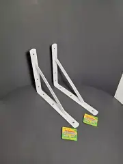 Trisonic Handy Tools Heavy Duty Shelf Brackets 10" x 12" NWT