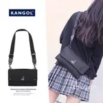 KANGOL 側背包 韓國信封包 小包 單肩側背包 情侶包 男女背包 帆布包  側背小包 日韓風 胸包 斜挎包手拿包