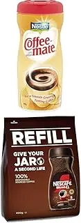NESCAFÉ Blend 43 & Coffee Whitener Bundle - 1x NESCAFÉ Blend 43 400g & NESTLÉ COFFEE-MATE 400g