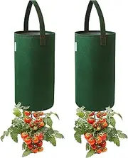 Pri Gardens Upside Down Tomato Planter, 2- Pack(Requires Plants,Soil and Fertilizer, not Included)