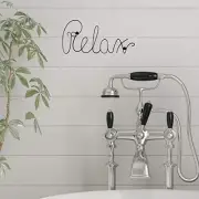 Metal Cutout Relax Wall Sign-3D Word Art Accent Decor-Perfect for Modern