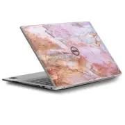 Skins Decal Wrap for Dell XPS 13 Rose Peach Pink Marble Pattern