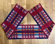 Pendleton Wool Fabric, 8.5” X 62”, "Harding" Nez Perce Design, Light-Weight
