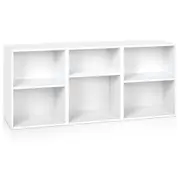 3 Piece Storage Shelf in White