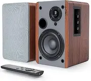 HPYLIF·H Powered Bookshelf Speakers, Wood Active Speakers - 60 Watts RMS Near Field Speaker with Bluetooth, Wood Enclosure Premium Surround Sound Home Theater