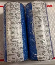 (2-roll) Clean Start FRD18475 Thermal Black FH Wax Ribbon For Zebra Printers
