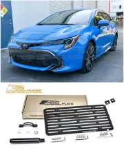 EOS Plate For 19-Up Toyota Corolla Hatchback Full Size Tow Hook License Bracket (for: Toyota)