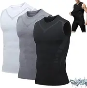 [lunhaifi] 2023 New Version ENERGXCEL Ionic Shaping Vest for men, Shaperluv Male Shaper Tank to Build a Perfect Body